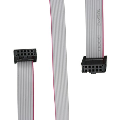 2.54mm Pitch 2X10p 10 Pin 10 Wire Female to Female IDC Flat Ribbon Cable